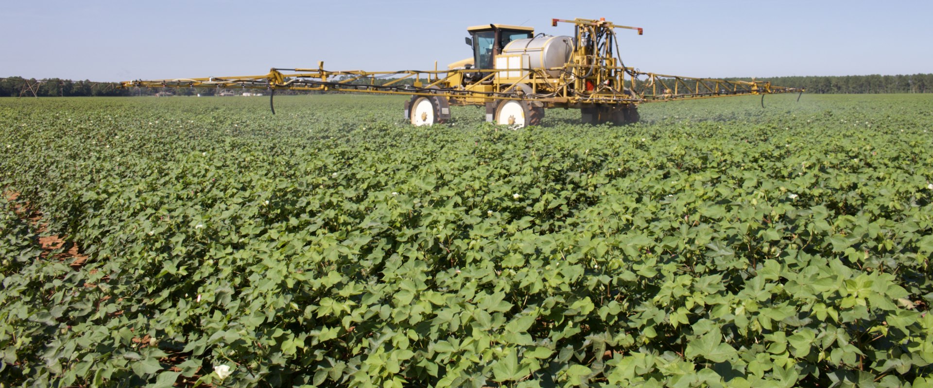 What affects the application rate of a sprayer?