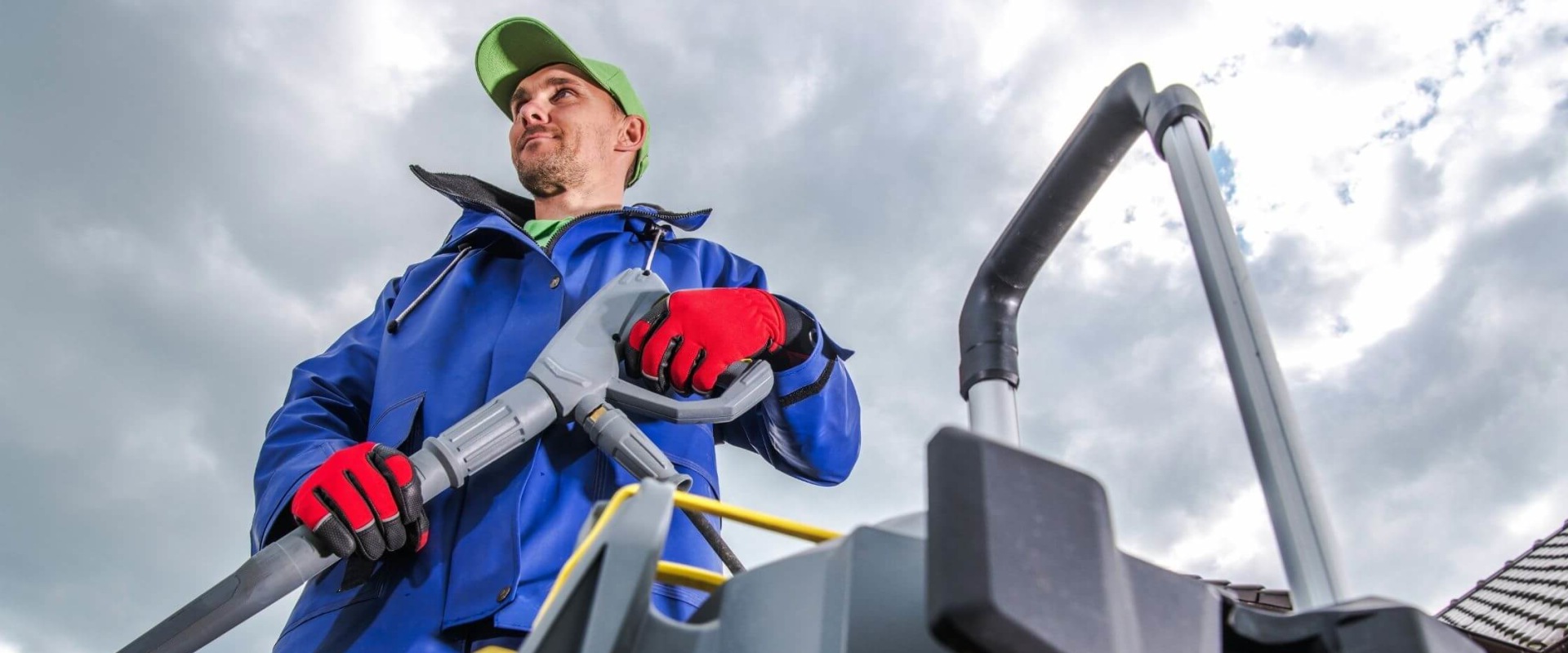 What is the safety for pressure washing?