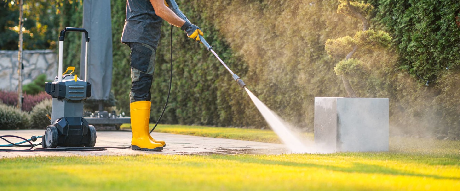 What pressure washer nozzle is best for vinyl siding?