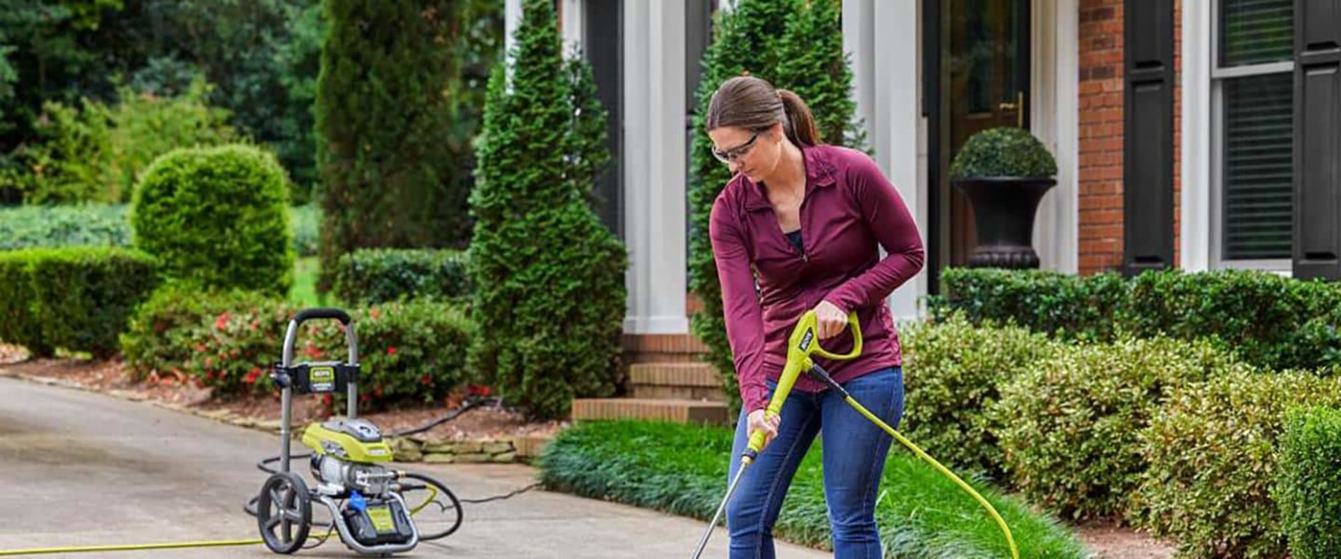 What to do before starting a pressure washer?