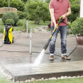 What is the best pressure washer for cleaning decks and patios?