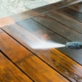 What kind of soap do you use to power wash a deck?