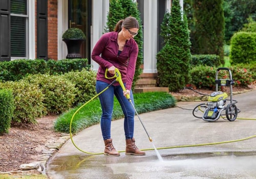 What do you need with a pressure washer?