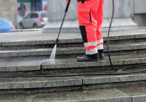 What weather is best for power wash?