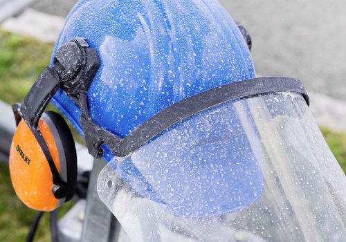 What ppe is required for pressure washer?
